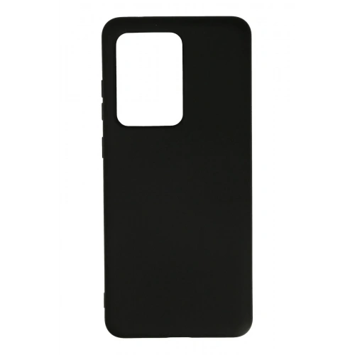 Mey İthalat®  Samsung Galaxy S20 Ultra Kılıf Nano içi Kadife Silikon - Siyah