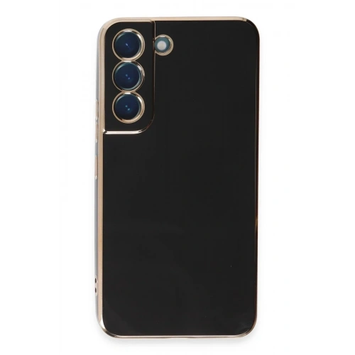 Mey İthalat®  Samsung Galaxy S21 Kılıf Volet Silikon - Siyah