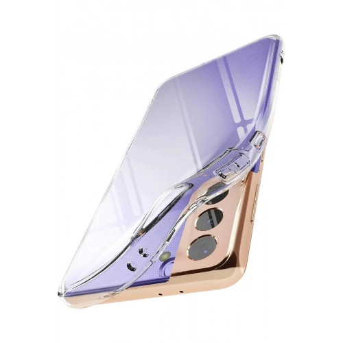 Mey İthalat®  Samsung Galaxy S21 Plus Kılıf Lüx Şeffaf Silikon