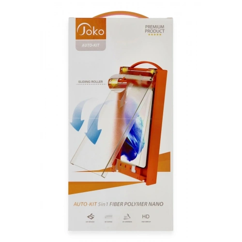 Mey İthalat®  Samsung Galaxy S22 AutoKit 5in1 Fiber Polymer Nano Ekran Koruyucu