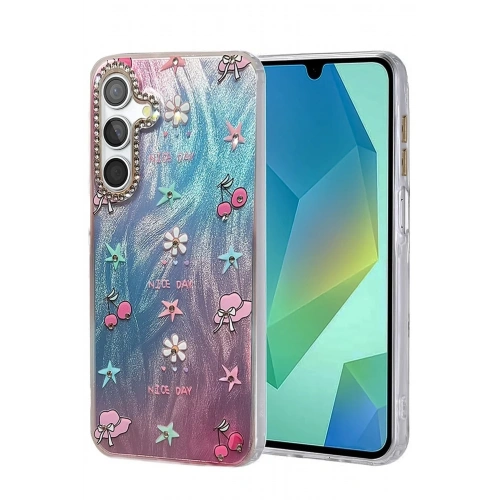 Mey İthalat®  Samsung Galaxy S23 FE Kılıf Blade Aynalı Desenli Kapak - Desen 4