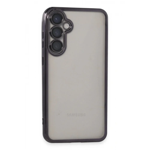 Mey İthalat®  Samsung Galaxy S23 FE Kılıf  Lensli Silikon - Mor