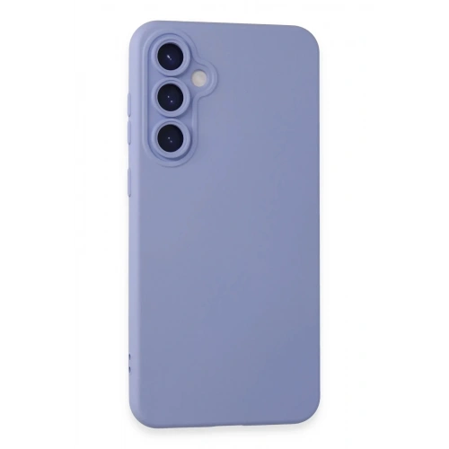 Mey İthalat®  Samsung Galaxy S23 FE Kılıf Nano içi Kadife Silikon - Lila