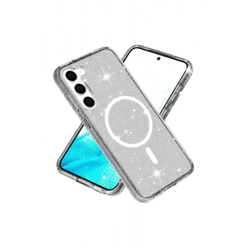 Mey İthalat®  Samsung Galaxy S23 FE Kılıf Star Magsafe Kapak - Siyah