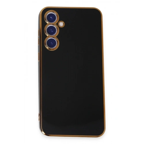 Mey İthalat®  Samsung Galaxy S23 FE Kılıf Volet Silikon - Siyah