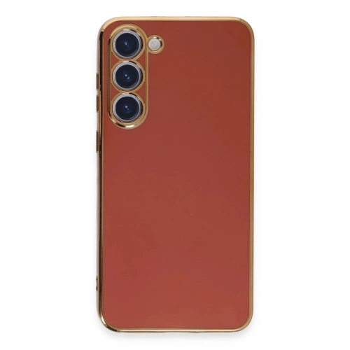 Mey İthalat®  Samsung Galaxy S23 Kılıf Volet Silikon - Kırmızı