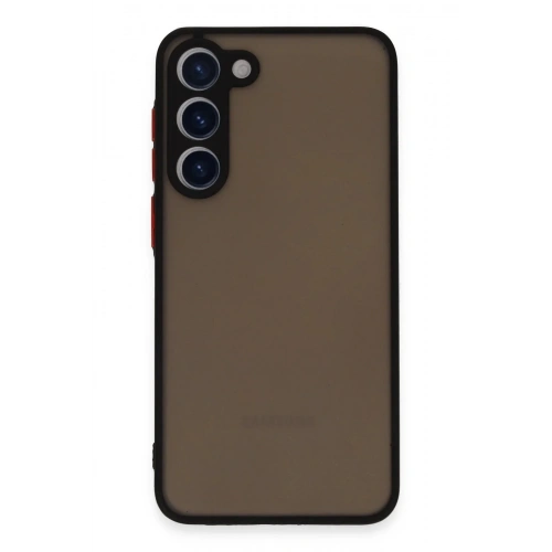 Mey İthalat®  Samsung Galaxy S23 Plus Kılıf Montreal Silikon Kapak - Siyah