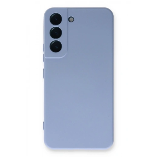 Mey İthalat®  Samsung Galaxy S23 Plus Kılıf Nano içi Kadife Silikon - Lila