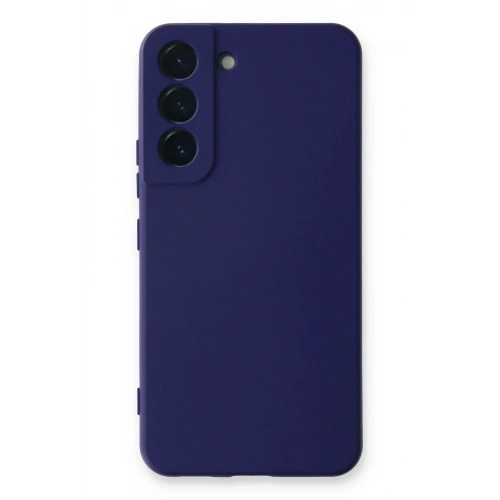 Mey İthalat®  Samsung Galaxy S23 Plus Kılıf Nano içi Kadife Silikon - Mor