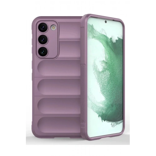 Mey İthalat®  Samsung Galaxy S23 Plus Kılıf Optimum Silikon - Mor