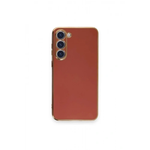 Mey İthalat®  Samsung Galaxy S23 Plus Kılıf Volet Silikon - Kırmızı