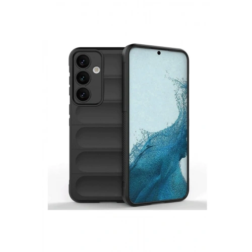 Mey İthalat®  Samsung Galaxy S24 FE Kılıf Optimum Silikon - Siyah