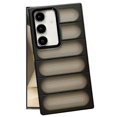 Mey İthalat®  Samsung Galaxy S24 Kılıf Airmax Silikon Kapak - Siyah