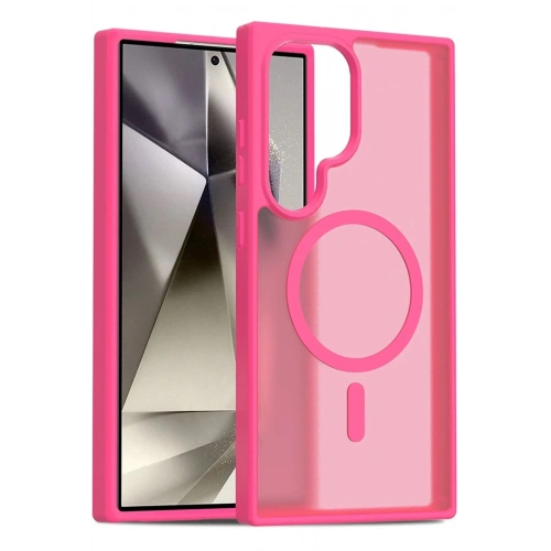 Mey İthalat®  Samsung Galaxy S24 Ultra Jota Magsafe Kapak - Rose