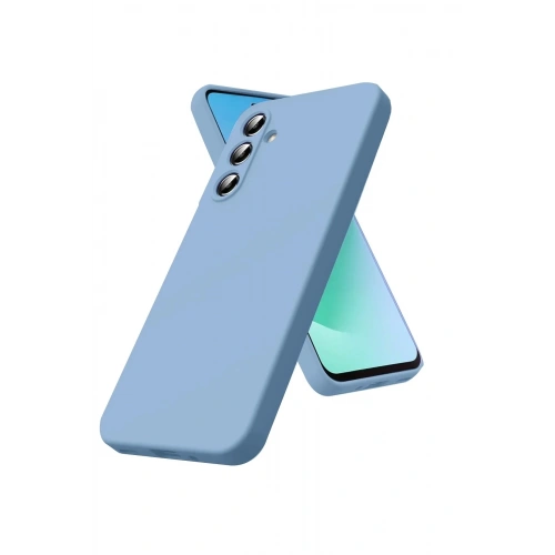 Mey İthalat®  Samsung Galaxy S25 FE First Silikon - Mavi