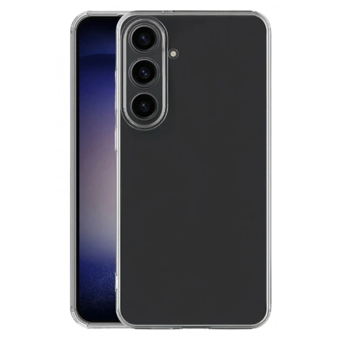 Mey İthalat®  Samsung Galaxy S25 FE Kılıf Lüx Şeffaf Silikon