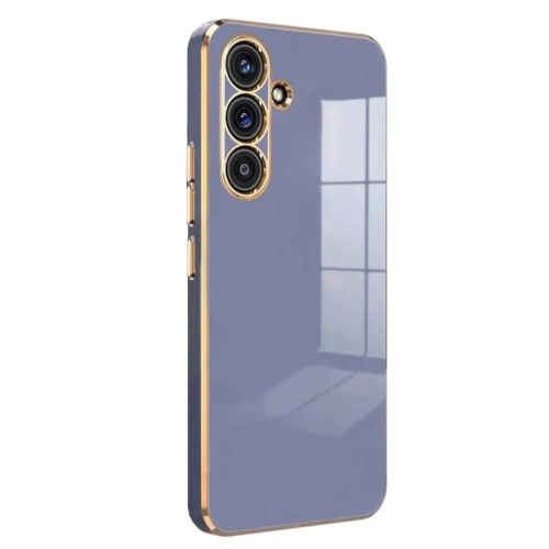 Mey İthalat®  Samsung Galaxy S25 FE Volet Silikon - Mavi