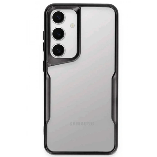 Mey İthalat®  Samsung Galaxy S25 Kılıf Boyi Silikon Kapak - Siyah