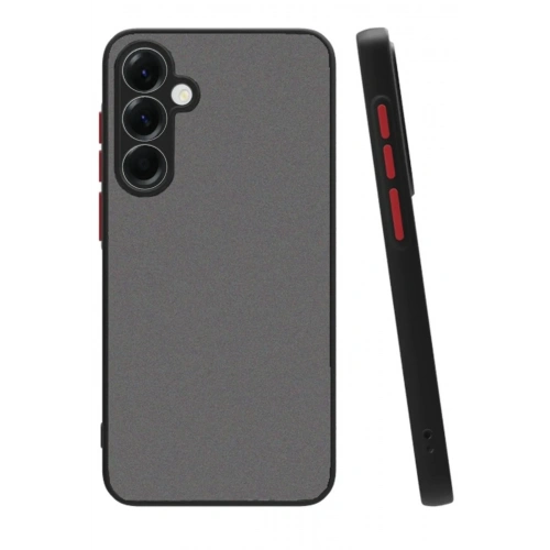 Mey İthalat®  Samsung Galaxy S25 Plus Kılıf Montreal Silikon Kapak - Siyah