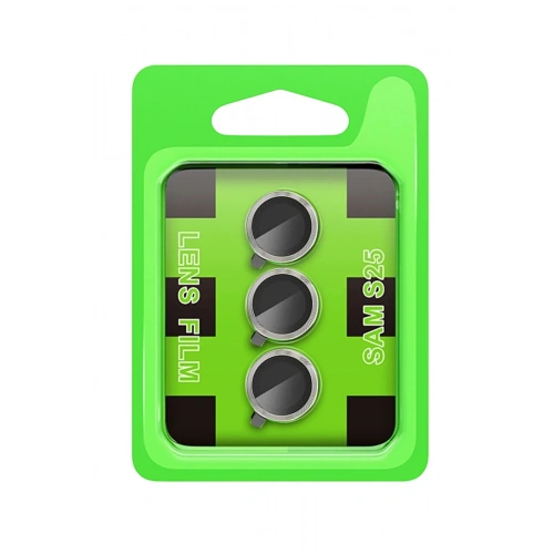 Mey İthalat®  Samsung Galaxy S25 Plus Raze Metal Kamera Lens - Lacivert-Mavi