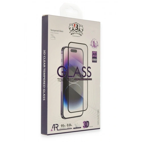 Mey İthalat®  Samsung Galaxy S25 Ultra Bilvis 3D Cam Ekran Koruyucu