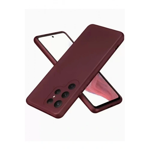 Mey İthalat®  Samsung Galaxy S25 Ultra Kılıf First Silikon - Bordo