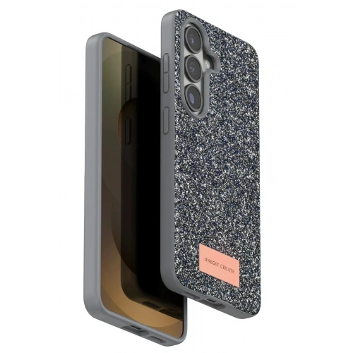 Mey İthalat®  Samsung Galaxy S26 Plus Bright Simli Kapak - Gümüş