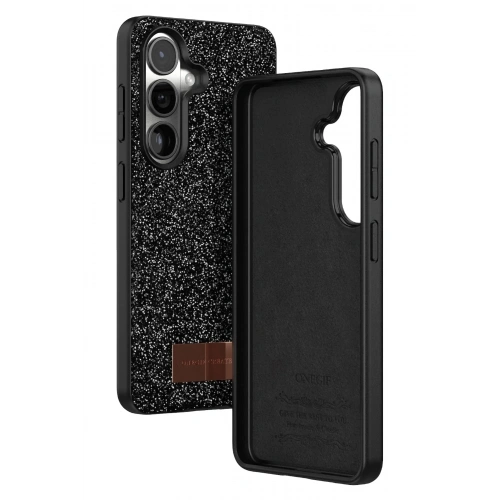 Mey İthalat®  Samsung Galaxy S26 Plus Bright Simli Kapak - Siyah