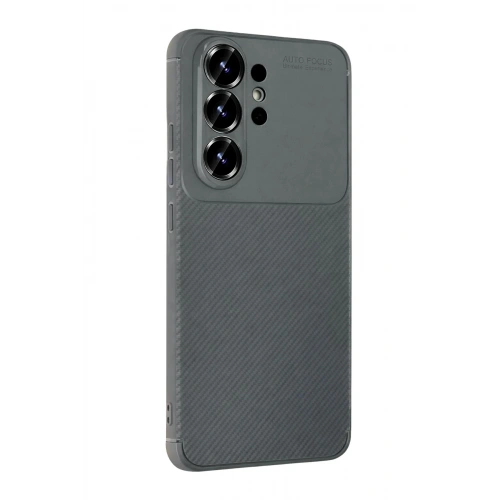 Mey İthalat®  Samsung Galaxy S26 Ultra Auto Focus Karbon Kapak - Gri