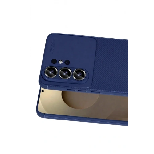 Mey İthalat®  Samsung Galaxy S26 Ultra Auto Focus Karbon Kapak - Lacivert
