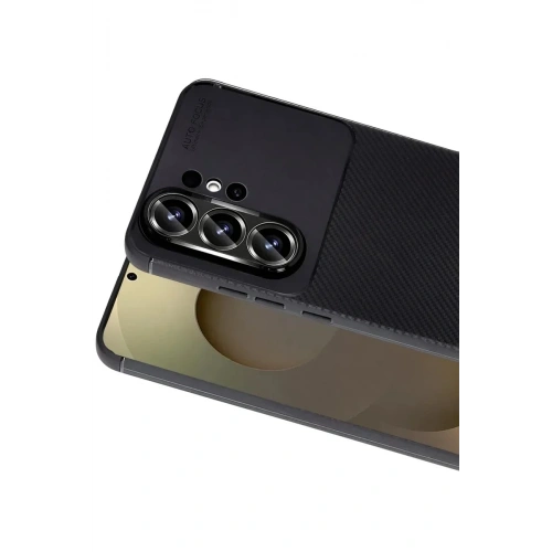 Mey İthalat®  Samsung Galaxy S26 Ultra Auto Focus Karbon Kapak - Siyah