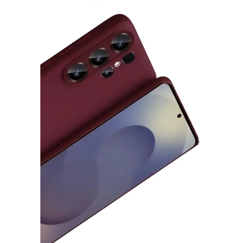 Mey İthalat®  Samsung Galaxy S26 Ultra First Silikon - Bordo