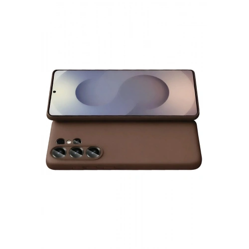 Mey İthalat®  Samsung Galaxy S26 Ultra First Silikon - Kahverengi