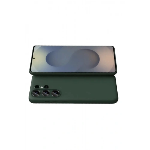 Mey İthalat®  Samsung Galaxy S26 Ultra First Silikon - Koyu Yeşil