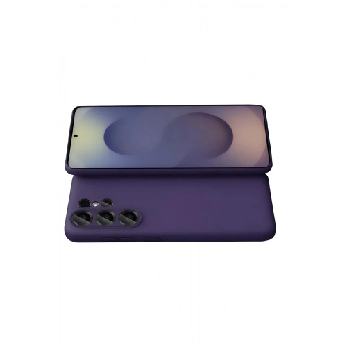 Mey İthalat®  Samsung Galaxy S26 Ultra First Silikon - Mürdüm