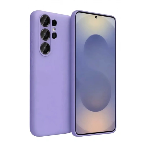 Mey İthalat®  Samsung Galaxy S26 Ultra Nano içi Kadife Silikon - Lila