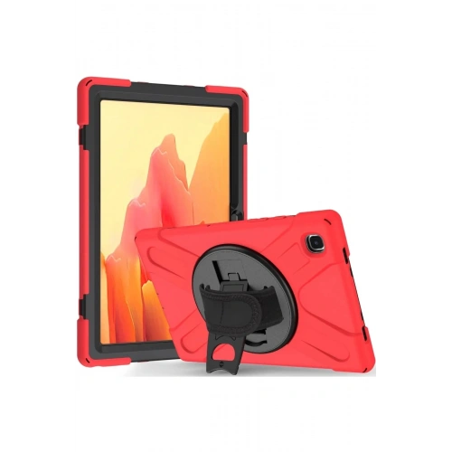 Mey İthalat®  Samsung Galaxy T220 Tab A7 Lite 8.7 Kılıf Amazing Tablet Kapak - Kırmızı