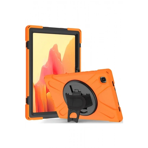 Mey İthalat®  Samsung Galaxy T220 Tab A7 Lite 8.7 Kılıf Amazing Tablet Kapak - Turuncu