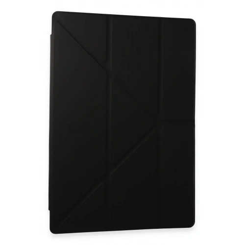 Mey İthalat®  Samsung Galaxy Tab A9 Kılıf Kalemlikli Mars Tablet Kılıfı - Siyah