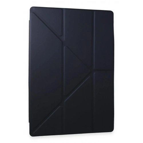 Mey İthalat®  Samsung Galaxy Tab A9 Plus Kılıf Kalemlikli Mars Tablet Kılıfı - Lacivert