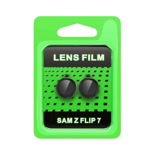 Mey İthalat®  Samsung Galaxy Z Flip 7 Raze Metal Kamera Lens - Siyah
