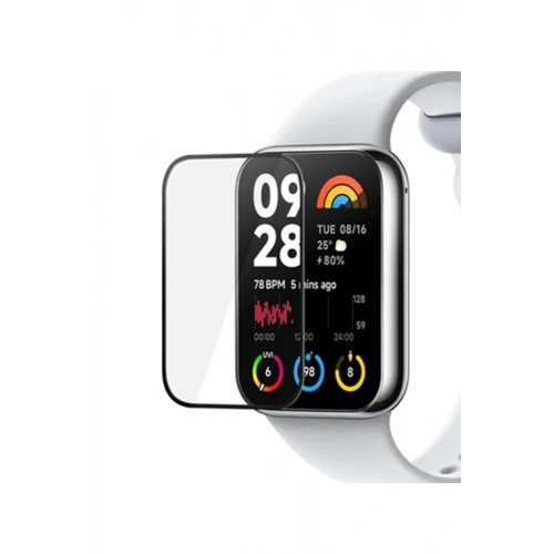 Mey İthalat®   Smart Band 8 Pro Polymer Nano Ekran Koruyucu - Şeffaf