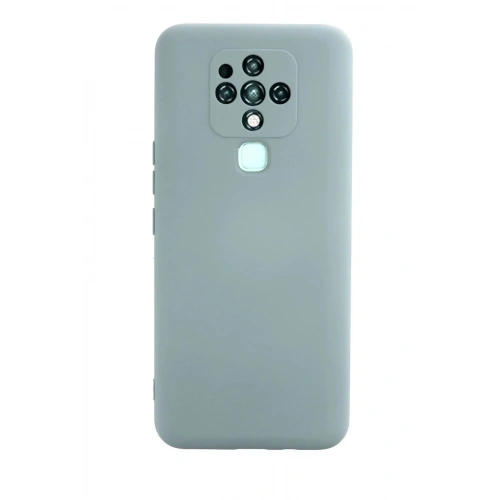 Mey İthalat®  Tecno Camon 16 Kılıf Nano içi Kadife Silikon - Buz Mavisi