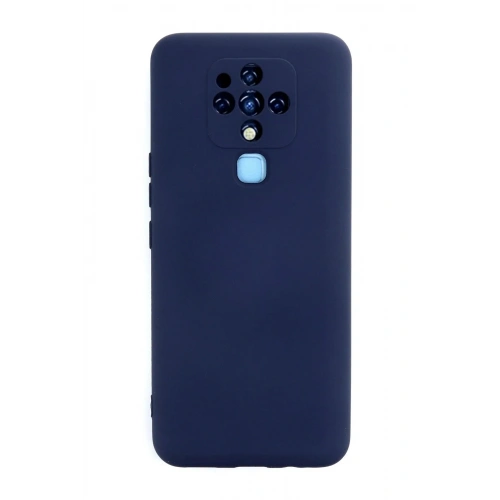 Mey İthalat®  Tecno Camon 16 Kılıf Nano içi Kadife Silikon - Lacivert