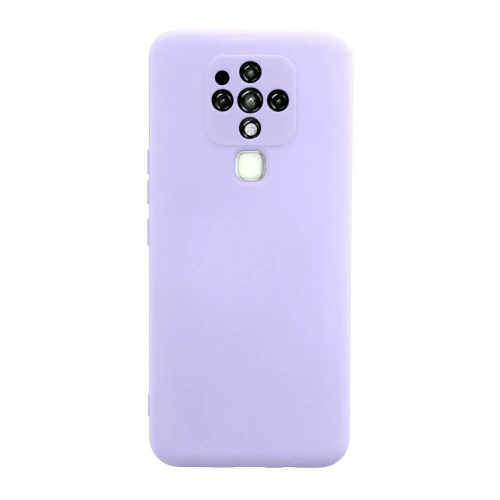Mey İthalat®  Tecno Camon 16 Kılıf Nano içi Kadife Silikon - Lila