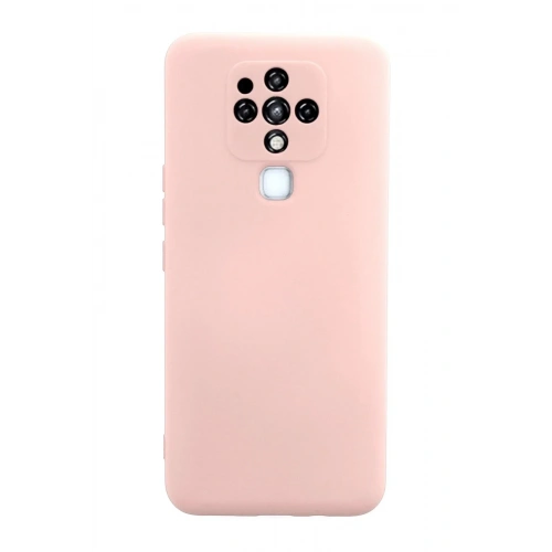Mey İthalat®  Tecno Camon 16 Kılıf Nano içi Kadife Silikon - Pudra
