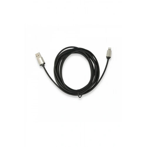 Mey İthalat®  USB to Lightning 3m Kablo - Siyah