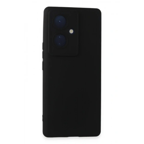 Mey İthalat®  Vivo V29 Lite Kılıf Nano içi Kadife Silikon - Siyah