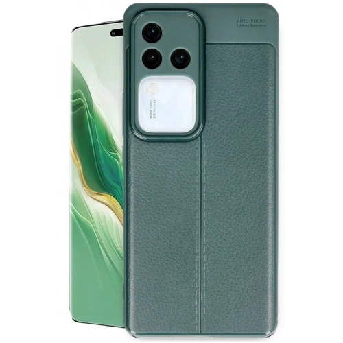 Mey İthalat®  Vivo V30 5G Kılıf Auto Focus Kapak - Koyu Yeşil