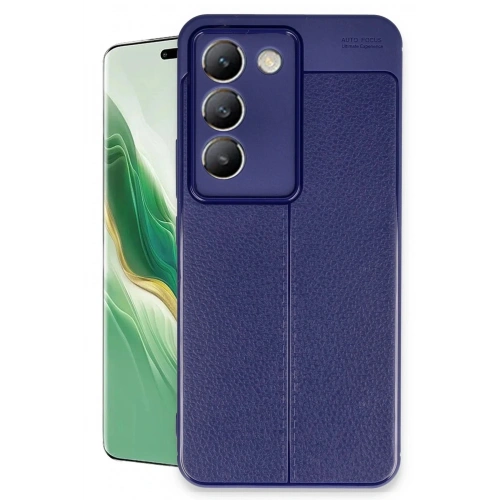 Mey İthalat®  Vivo V30 Lite 4G Kılıf Auto Focus Kapak - Lacivert